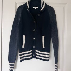 Varsity Tri color madewell sweater